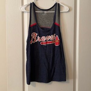 Cute Atlanta Braves Racerback tank top
